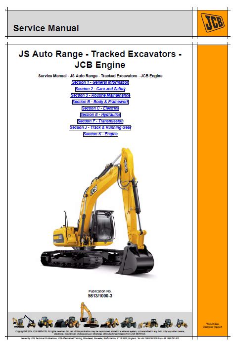 Jcb js115 js130 js145 js160 js180 excavator service manual. - Acgih industrial ventilation manual and table 4 3.