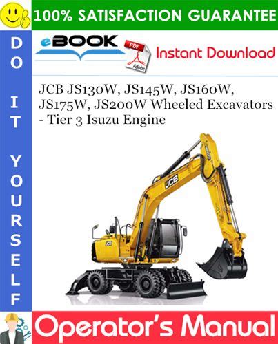 Jcb js130w js145w js160w js175w js 200w operator handbook. - Manual keyence plc programming kv 24.