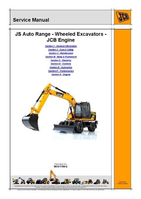 Jcb js130w js145w js160w js175w wheeled excavator service repair manual. - Kubota l2850dt trattore illustrato manuale elenco parti principale.