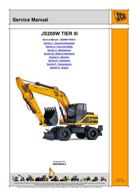 Jcb js200w auto tier iii wheeled excavator service repair manual. - Manuale di resilienza nei bambini di sam goldstein.