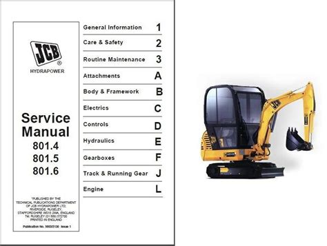 Jcb service 801 4 801 5 801 6 mini excavator manual. - La bomba informatica (teorema serie menor).