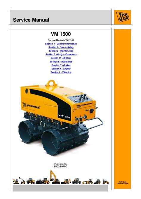 Jcb vibromax vm1500 trench roller service repair manual instant. - Manuale di soluzioni di meccanica classica goldstein.