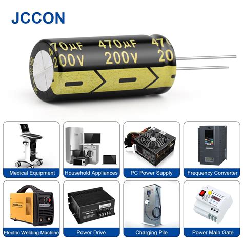 Jccon capacitors.  Jackcon offers basic electrical components ranging from al...