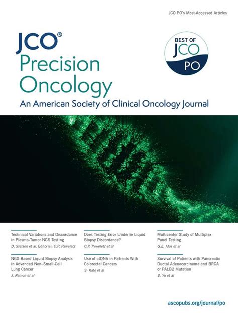 Jco precision oncology. Things To Know About Jco precision oncology. 