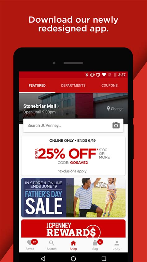 Jcp app. Shopping on the go made easier with JCPenny free apps for your iPhone or Android device. Download our free JCP app today and discover coupons, deals & more! 