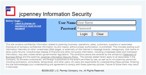 Jcpenney kiosk at home login. Access to JCPenney Electronic Resources is restricted to authorized 3CPenney users for the sole purpose of conducting legitimate company business. Access is governed by the company's Statement of Business Ethics, the ]CPenney Information Security Policy, and related information security policies as outlined on 3Web. 
