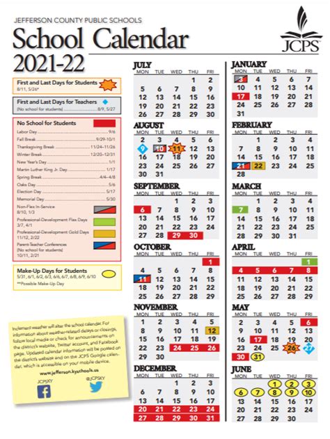 Jcps Calendar 21 22