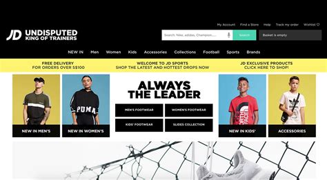 Jd's online. 6 days ago · Explore JD Sports Ireland | Sneakers, Sports Fashion, Clothing & Accessories at JD Sports Ireland! Buy Now, Pay Later Latest Sneakers, Clothing & Accessories Home Delivery or Collect in Store. 