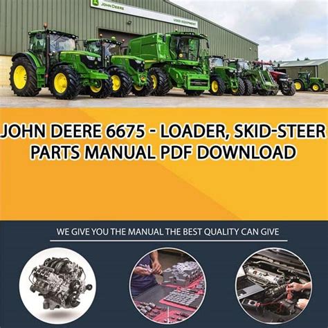 Jd 6675 skid steer loader repair manuals. - Manuale della macchina per cucire singer xl 1000.