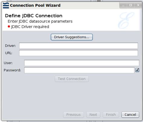 Jdbc pool connection.  Using this test, you can figure out the number of connect...