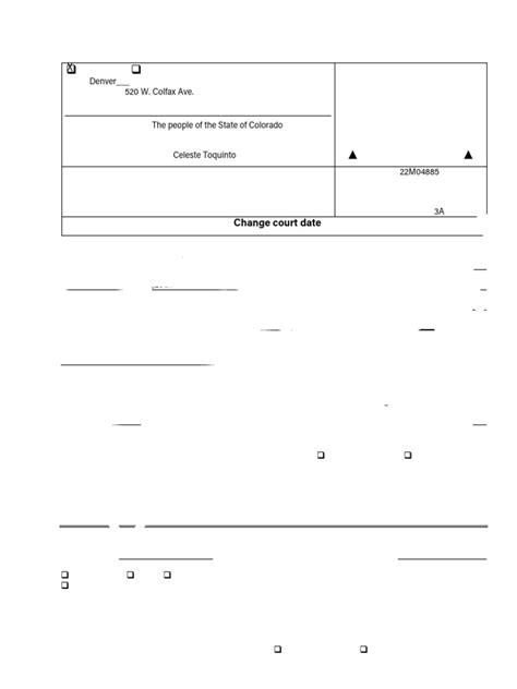 Jdf 76 colorado.  Court information.  It includes sections for court details, Moti...