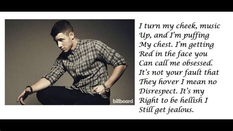 Jealous nick jonas lyrics. Watch: New Singing Lesson Videos Can Make Anyone A Great Singer Nick J, Tinashe It's the remix I don't like the way he’s looking at you I'm starting to think you want him too Am I crazy? Have I lost ya Even though I know you love me, can’t help it I turn my cheek, music up And I'm puffing my chest I'm getting ready to face you Can call me obsessed It’s not … 