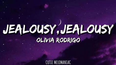 Jealousy Lyrics