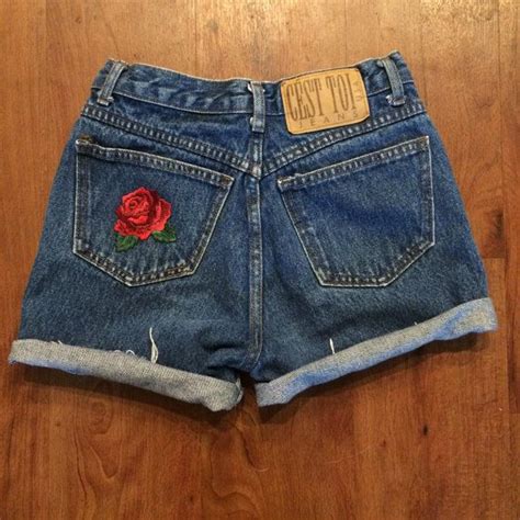 Jean Shorts Patches - Etsy