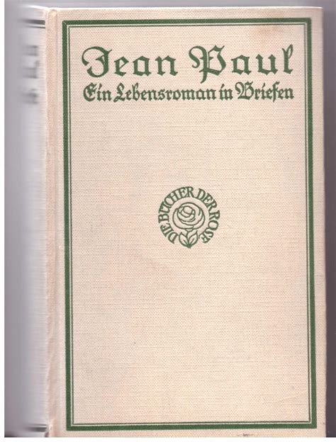 Jean paul, ein lebensroman in briefen. - La marea oscura mithgar 9 trilogía de la torre de hierro 1 por dennis l mckiernan.