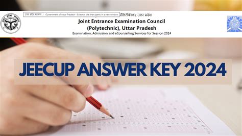 Jeecup Answer Key Pdf
