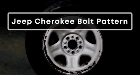 Jeep Cherokee 2017 Bolt Pattern