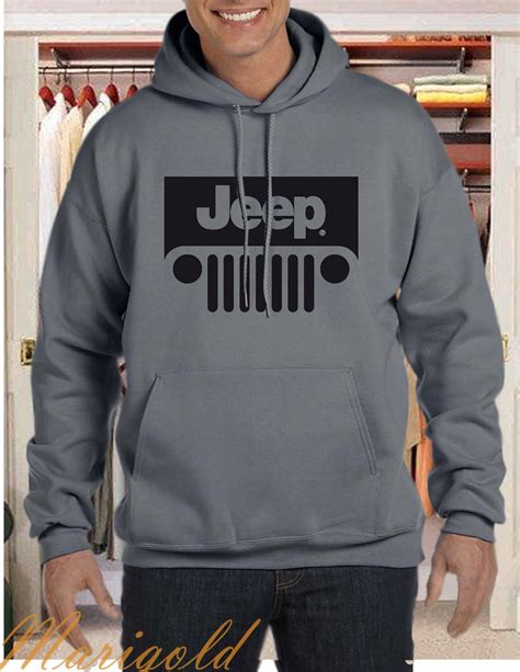 Jeep Hooded Sweatshirts - Fine Art America