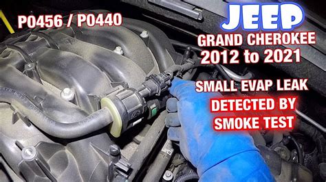 Jeep Wrangler 07-18 code p0456 evap small leak …