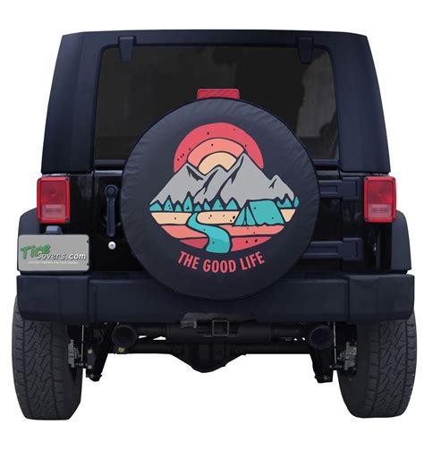 Jeep Wrangler Spare Tire Covers Custom Designs & Logos