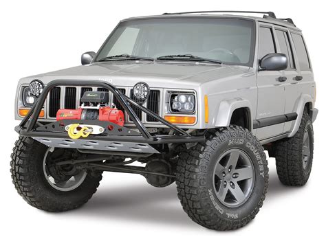 Jeep cherokee xj prerunner kit.  Rusty's Offroad Pre-Runner Winch Bumper for 84-01 J...