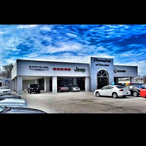 Jeep dealership decatur al. Champion of Decatur, Inc. 3831 U.S. 31, Decatur, Alabama 35603. Directions. Sales: (256) 351-8787. not yet. rated. 81 Reviews. Write a Review. 