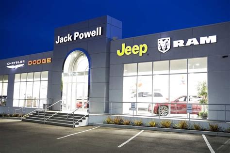 Jack Powell Chrysler Dodge Jeep Ram is located at: 1625 Auto Park Way • Escondido, San Diego, CA 92029. Check out our parts center where you can order parts online, …. 