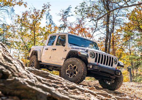 The Rubicon Express suspension system provides 2.5 inches of lift f