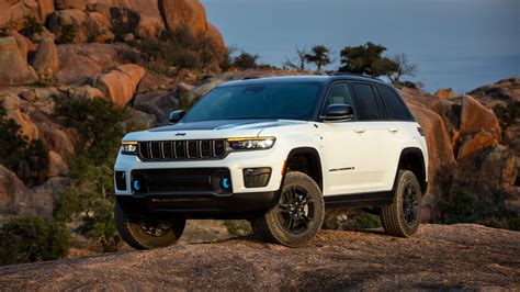 Jeep grand cherokee 4xe review. Photography By Michael Simari. Use Arrow Keys to Navigate. View Gallery. 27 Slides. Michael Simari|Car and Driver. 2023 Jeep Grand Cherokee 4XE Overland 4x4 exterior and interior photos. read the ... 