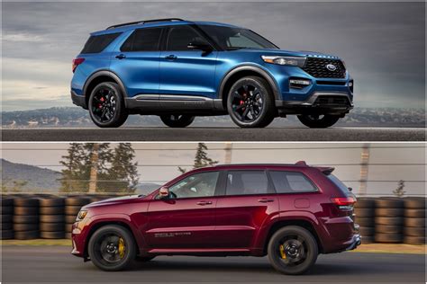 Jeep grand cherokee vs ford explorer. 21 Mar 2023 ... You don't need to take our word for it. Just look at what the experts have to say about these competing models. The Ford Explorer was given a ... 