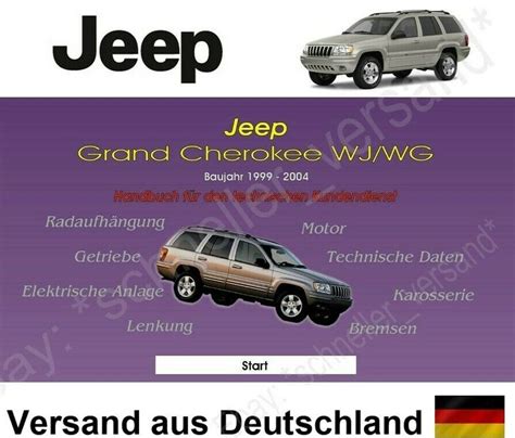 Jeep grand cherokee wg werkstatt reparaturanleitung 2001. - Cummins onan rdje rdjea diesel engine service repair manual instant download.