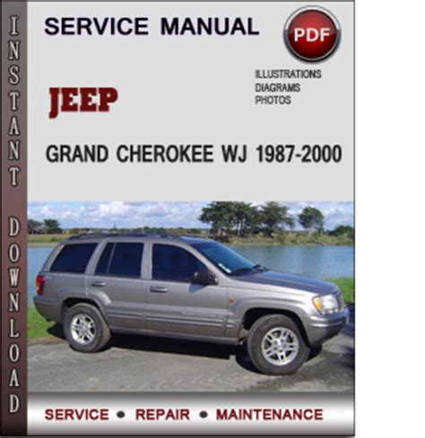 Jeep grand cherokee wj 1987 2000 factory service repair manual. - Mercury mariner außenborder 100 hp 4 zylinder 1988 1993 reparaturanleitung download herunterladen.