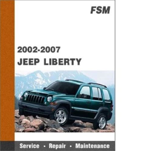 Jeep liberty kj workshop manual 2003 2004. - Service handbuch toshiba kopierer e studio 352.