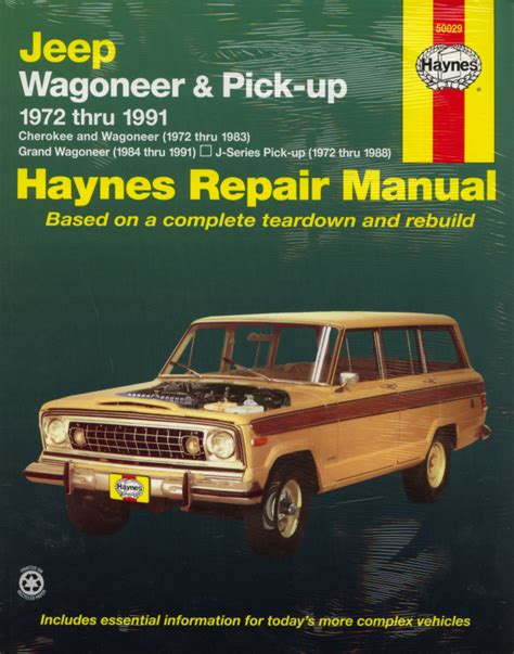 Jeep wagoneer j series 7291 haynes repair manuals. - 1991 yamaha 130 cv manuale di riparazione di servizio fuoribordo.