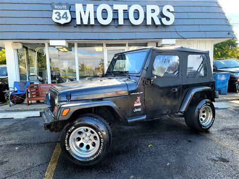 As low as $6,395. Displaying 1 - 15 of 65 Listings Edit Search. Sort By: Best Deals. HOME › USED CARS › UNDER 10000 › JEEP › WRANGLER. Mileage: 210,172 mi. Exterior Color: Silver.. 