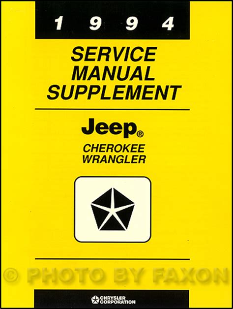 Jeep xj air conditioning factory service manual. - Torturen i verden, den angår os alle.