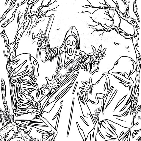 Jeepers Creepers Coloring Pages Coloring Pages