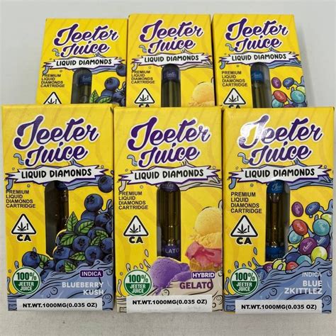 Jeeter Juice Vape – Maui Wowie. Rated 5.00 out of 5 based on 20 customer ratings. $ 40.00 $ 25.00. Product description. Maui Wowie Jeeter Juice Premium Liquid Diamonds Cartridge: 1000 mg | Sativa | 95.51% THC (Per Cartridge) Add to cart. Category: JEETER JUICE CARTS. BULK ORDER 4. JEETER JUICE CARTS 24.. 