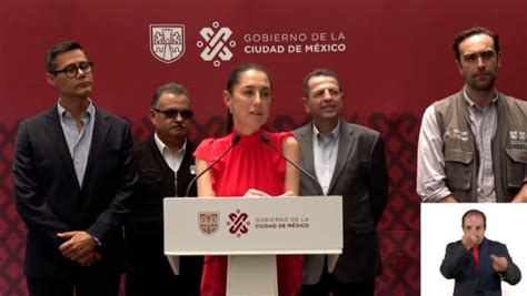 Jefa de Gobierno de la Ciudad de México pide disculpa por falsa alerta sísmica en la capital