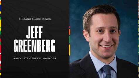 Jeff Greenberg, Blackhawks assistant GM, gets a new MLB job