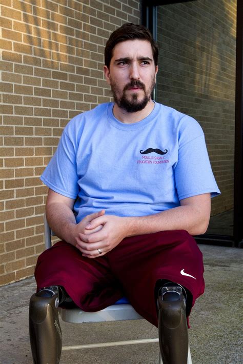 Jeff bauman. Jeff Bauman was an ordinary twenty-seven year old when a bomb took his legs at the Boston Marathon. A photograph taken at the scene and his vital role in identifying the bomber made him the face of the tragedy, but his determination, humor, and positive attitude has since inspired millions. 