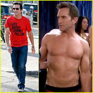 Jeff Probst and Sam Champion are both no longer closeted … about their shirtless, smooth, buff bodies! Who knew?! The “Survivor” host is making everyone want to blow out his torch after showing off his ripped naked physique on “Two and a Half Men,” and the forecast for the “Good Morning America” weatherman appeared to be…. 