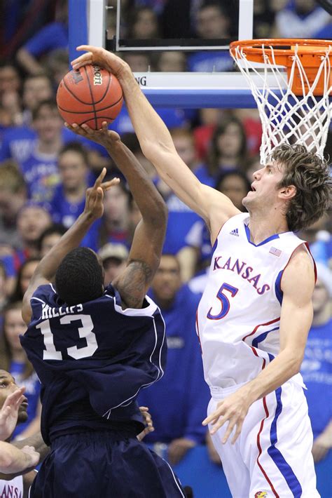 Kansas center Jeff Withey extends to defend against a shot from Oklahoma forward Romero Osby during the first half on Saturday, Jan. 26, 2013 at Allen Fieldhouse. • KU-OU Every day in practice, Oklahoma senior …. 