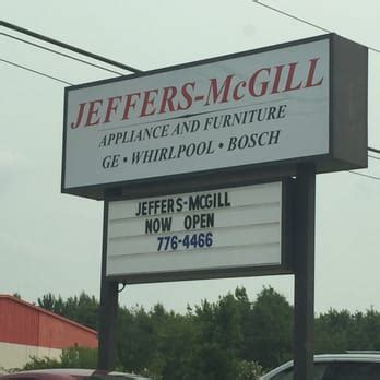 Shop for Shop All Small Appliances products at Jeffers McGill.` For screen reader problems with this website, please call(803) 776-4466 8 0 3 7 7 6 4 4 6 6 Standard carrier rates apply to texts. Open Menu. ... 1421 Atlas Rd. Columbia, SC 29209 . Phone: 803-776-4466 ; Phone: 803-783-5956 ; Email: bestprice@jeffersmcgill.com ; Store Hours .... 