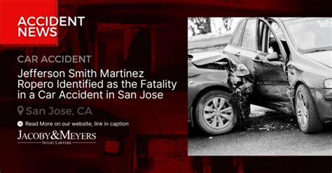 Jefferson Smith Martinez Ropero Killed in Rollover Crash on Fruitdale Avenue [San Jose, CA]
