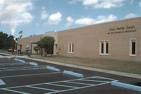 May 25, 2022 · First Parish Court, Metairie, Louisiana. 25 likes · 3 were here. Jefferson Parish First Parish Court . 