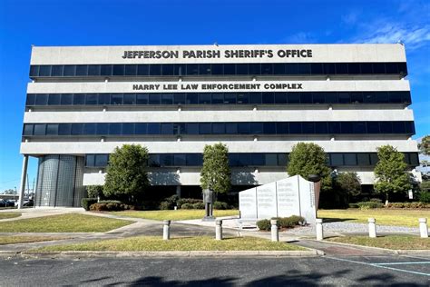 Jefferson Parish Sheriff’s Office. 1233 Westbank Expressway Harvey, LA 70058. Administration Mon-Fri 8:00 am-4:00 pm Phone: 504-363-5500. 