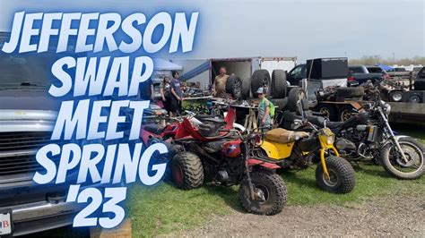 Jefferson swap meet 2023 schedule - Best parts meet in the Midwest; or so we're told. Come on out and see for yourself!