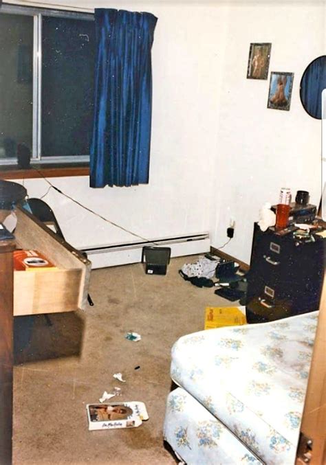 Here's a look at the gruesome scene at his apartment that da