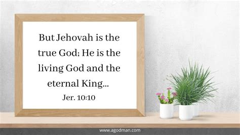 Jehovah God is the I AM: He